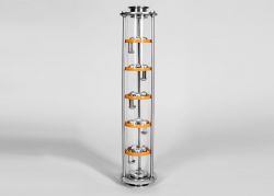 Тарельчатая колонна D75 (5 тарелок) под кламп 1,5 дюйма